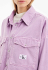 Extreme Oversize Crop Denim Blouse