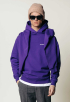 Uni Logo Relaxed Clean Hoodie