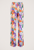 Melody Big Flower Straight Broek