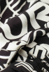 Kina Letter Ruffle Mini Jurk