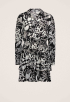 Kina Letter Ruffle Mini Jurk