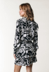 Kina Letter Ruffle Mini Jurk