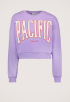 Pacific Patch Cropped Sweater