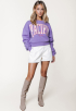 Pacific Patch Cropped Sweater