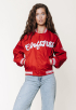 Felicia Patch Satin Bomber Jack