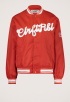 Felicia Patch Satin Bomber Jack