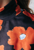 Neyo Flower Peached Longsleeve