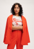 Just Peachy Boxy T-shirt