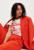 Just Peachy Boxy T-shirt
