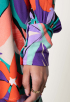 Talia Big Flower Oversized Blouse