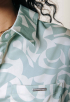 Olet Swirl Satin Blouse
