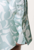 Olet Swirl Satin Blouse