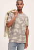 R-neck Co Twill T-shirt