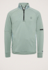 Terry Half Zip Sweat