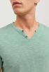 Split Neck T-shirt