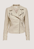 Gemma Faux Leather Biker Jacket