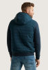 Hooded Jacket Interlock Mix Sweatvest