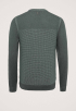 R-neck Cotton Plated Trui