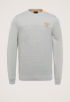 R-neck Cotton Plated Trui