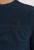 R-neck Cotton Plated Trui