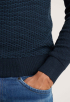 R-neck Cotton Plated Trui