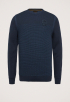 R-neck Cotton Plated Trui