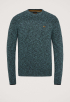R-neck Cotton Mouline Trui