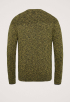 R-neck Cotton Mouline Trui