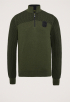 Half Zip Collar Plated Trui