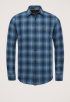 Yarn Dyed Twill Check Overhemd