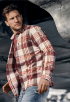 Heavy Flanel Check Overhemd