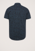 Print On Pique Jersey Overhemd