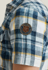 Indigo Check Overhemd