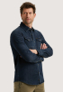 Blue Denim Overhemd