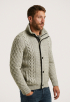 Yarn Knit Zip Vest