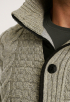 Yarn Knit Zip Vest