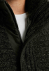 Heavy Knit Zip Vest