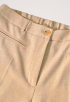 Wide Leg Melange Broek