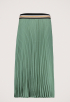 Plisse Drapey Satin Rok