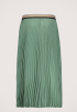 Plisse Drapey Satin Rok