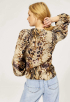 Animal Print Blouse