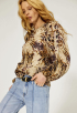 Animal Print Blouse