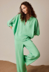 Bat Sleeves Tencel Blouse