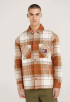 Brushed Check Overshirt