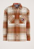 Brushed Check Overshirt