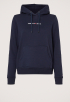 Linear logo hoodie