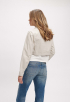 Cropped Herringbone Denimjack