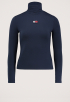 Slim Badge Turtleneck