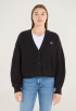 Essential Badge Cardigan Vest