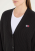 Essential Badge Cardigan Vest